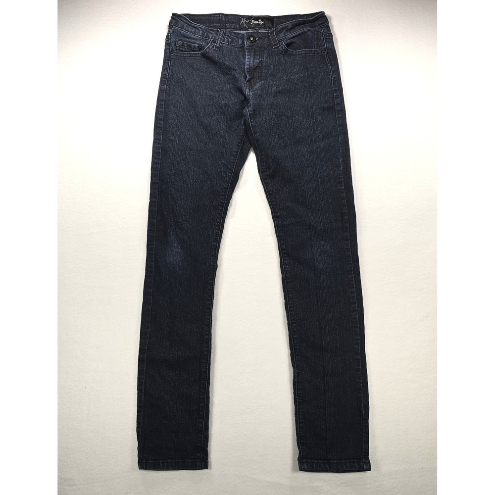 Papaya Womens Dark Wash Skinny Jeans Size 5 Indigo‎ Stretch Denim Pants